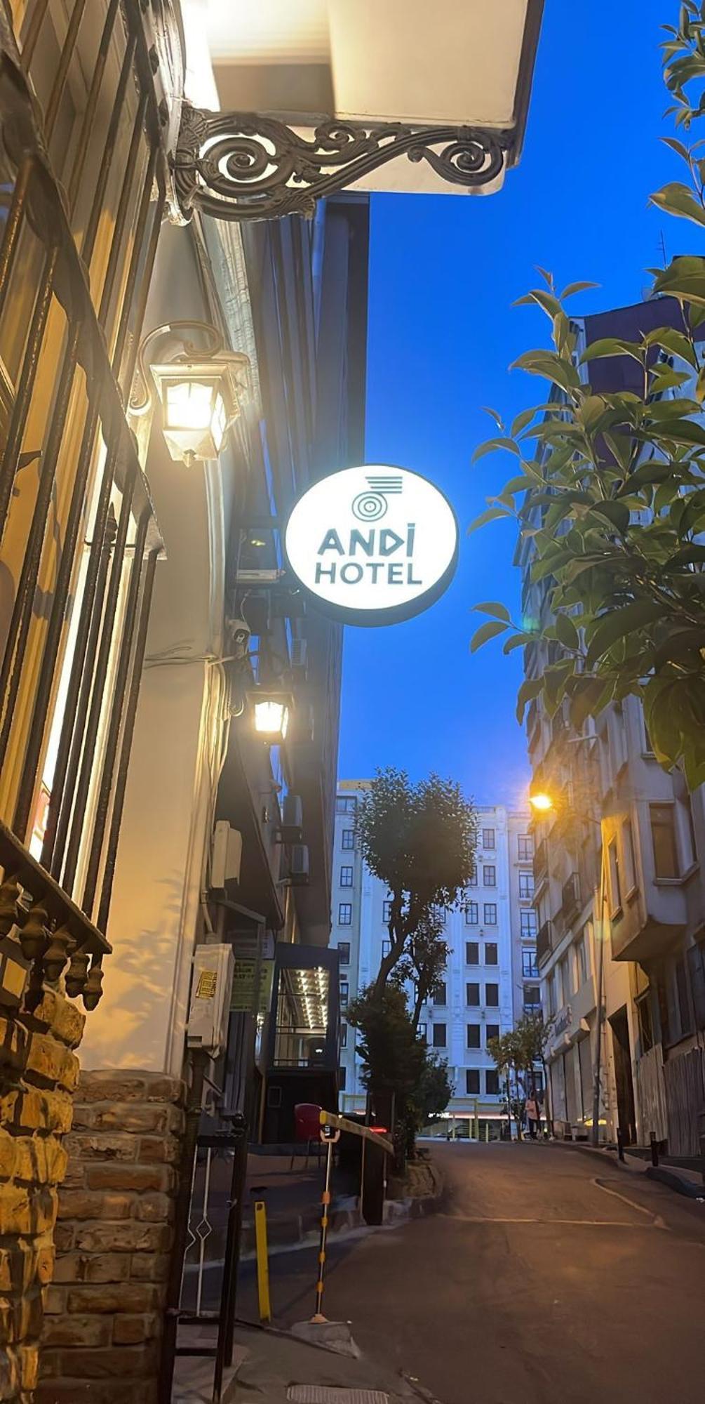 Andi Hotel Istanbul Exteriör bild